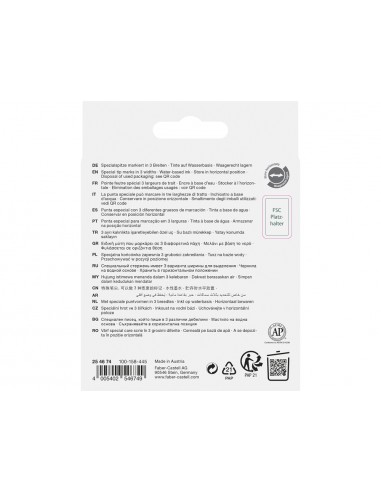 Rotulador faber fluorescente texliner...