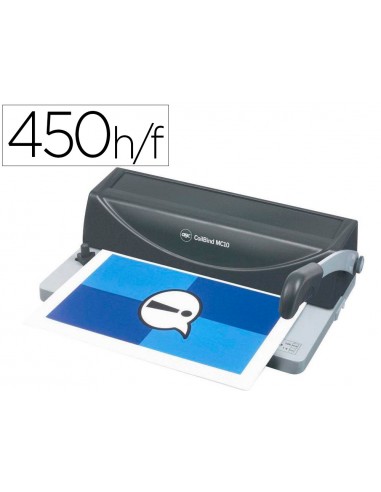 Encuadernadora para espiral metalico...