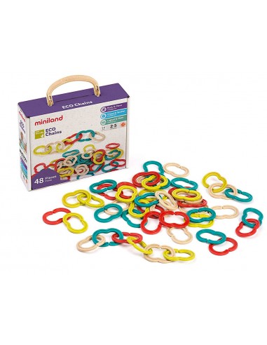 Juego miniland set de eslabones 48...