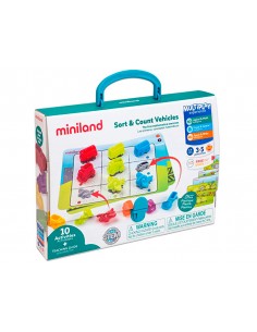 Juego miniland 36 vehiculos...