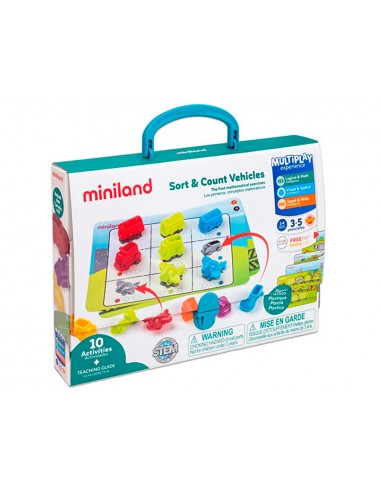 Juego miniland 36 vehiculos y 5...