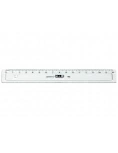 Regla m+r 16 cm plastico... 2