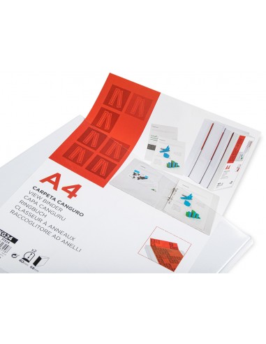 Carpeta canguro 2 anillas mixtas 40mm...