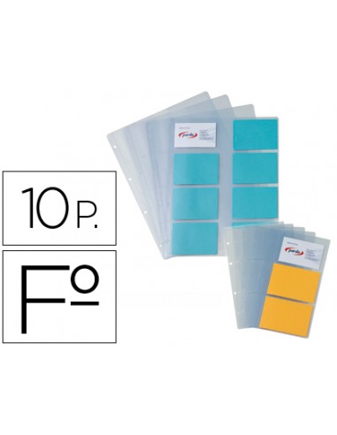 Recambio fundas pardo para tarjetero...