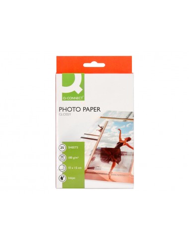 Papel q-connect foto glossy kf01905...