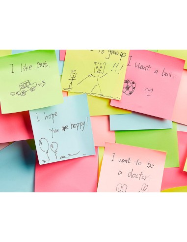 Bloc de notas adhesivas quita y pon...