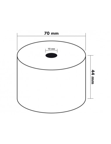 Rollo sumadora termico q-connect 44...