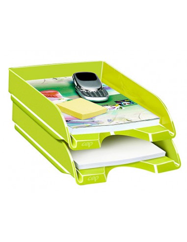 Bandeja sobremesa cep plastico verde...