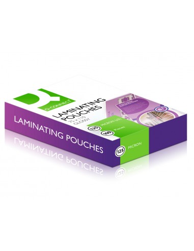 Bolsa de plastificar q-connect 110 x...