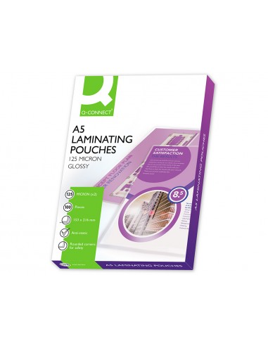 Bolsa de plastificar q-connect 153 x...