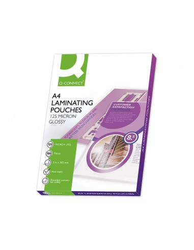 Bolsa de plastificar q-connect 303 x...