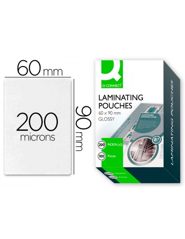 Bolsa de plastificar q-connect 90 x...