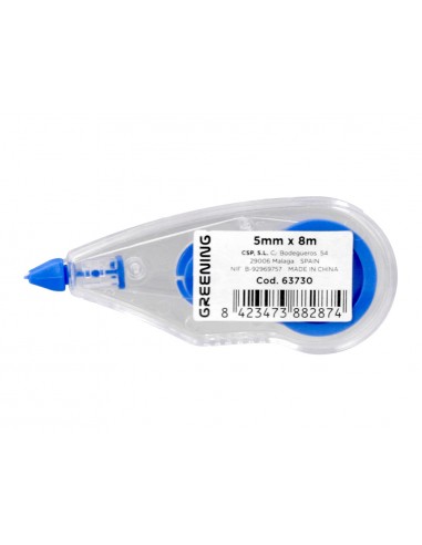 Corrector greening cinta blanco 5 mm...