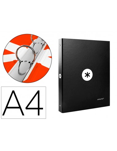 Carpeta antartik a4 forrada 4 anillas...