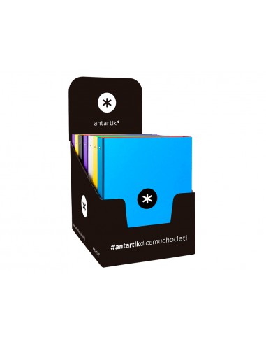 Carpeta antartik a4 forrada 4 anillas...