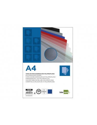 Tapa encuadernacion liderpapel...