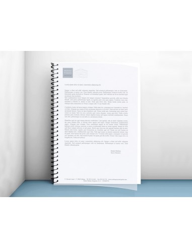 Tapa encuadernacion liderpapel...