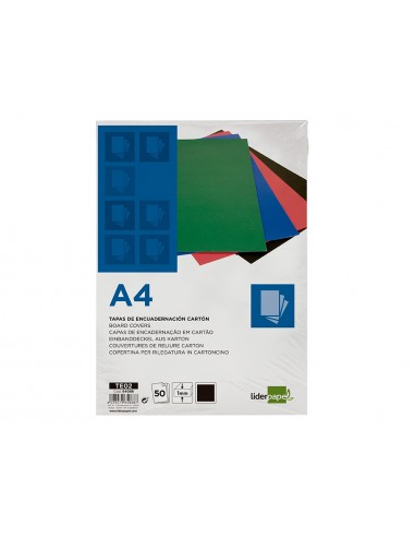 Tapa encuadernacion liderpapel carton...