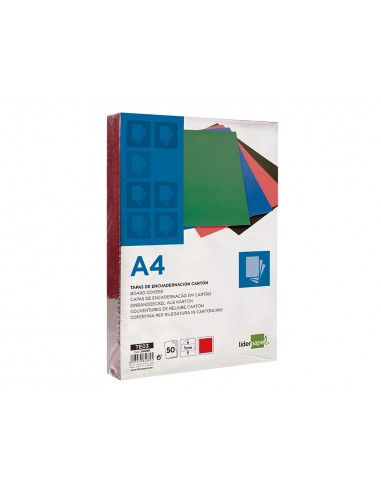 Tapa encuadernacion liderpapel carton...