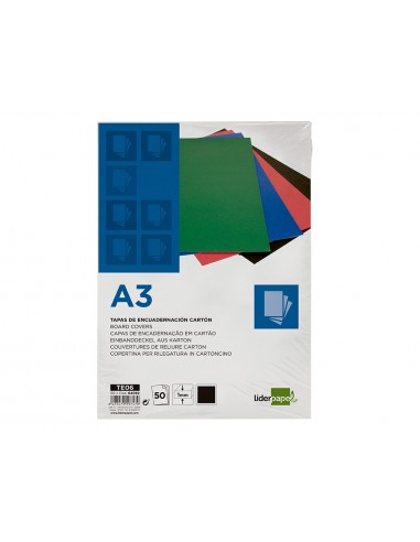 Tapa encuadernacion liderpapel carton...