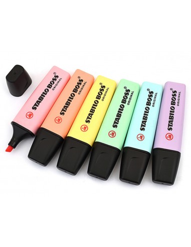 Rotulador stabilo boss pastel...