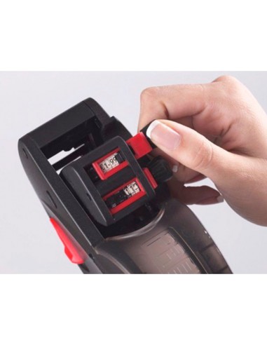 Etiqueta avery ondulada blanca...