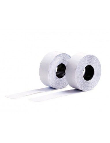 Etiqueta avery ondulada blanca...