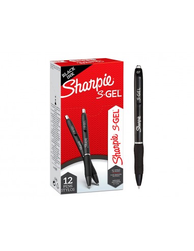 Boligrafo sharpie retractil tinta gel...