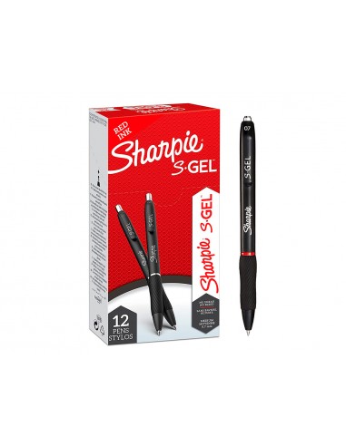 Boligrafo sharpie retractil tinta gel...