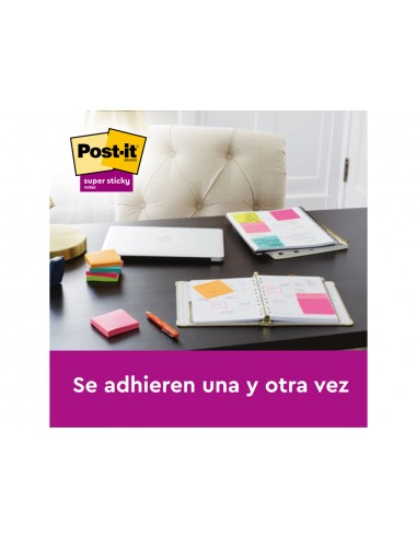 Bloc de notas adhesivas quita y pon...