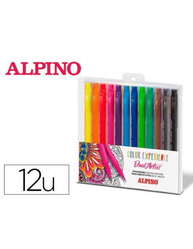 Rotulador alpino dual artist color...