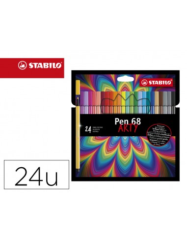 Rotulador stabilo acuarelable pen 68...
