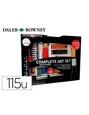 Set de pinturas daler rowney 115...