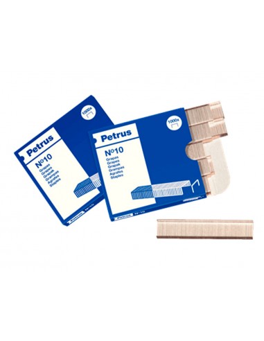 Grapas petrus n 10 galvanizada caja...