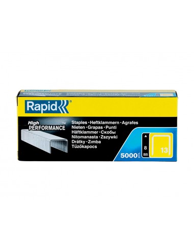Grapas rapid 13/8 mm galvanizada caja...