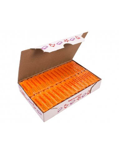 Plastilina jovi 70 naranja unidad...