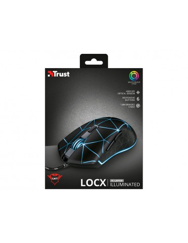 Raton trust gxt133 locx gaming optico...