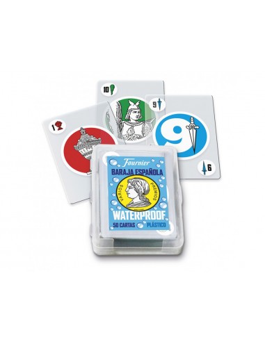 Baraja de cartas fournier waterproof...