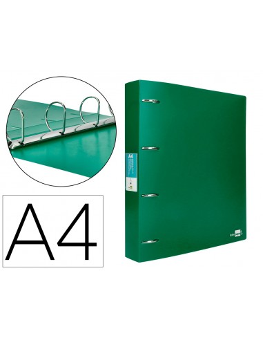 Carpeta liderpapel 4 anillas mixtas...