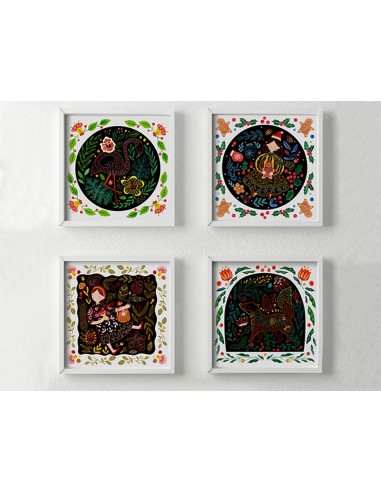 Juego didactico mideer scratch art...