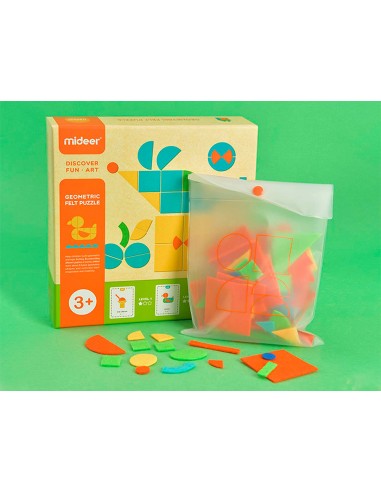 Puzle mideer figuras geometricas...