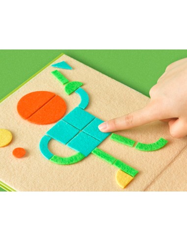 Puzle mideer figuras geometricas...