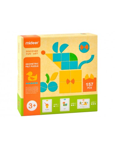 Puzle mideer figuras geometricas...