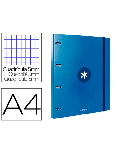 Carpeta con recambio antartik a4...