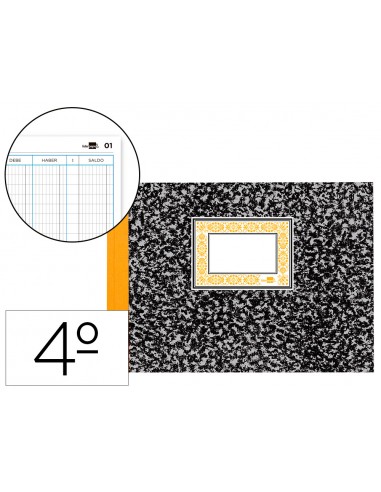 Libro liderpapel cuarto apaisado...