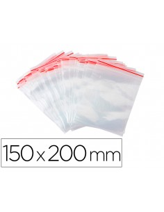 Bolsa plastico autocierre...