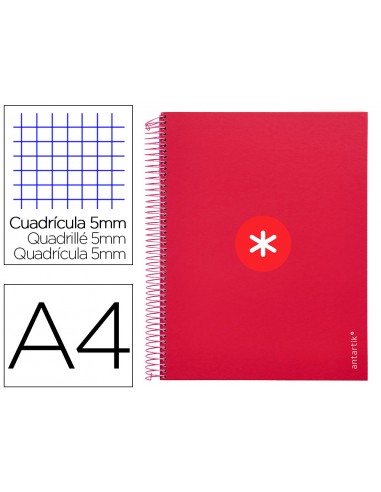Cuaderno espiral a4 micro antartik...