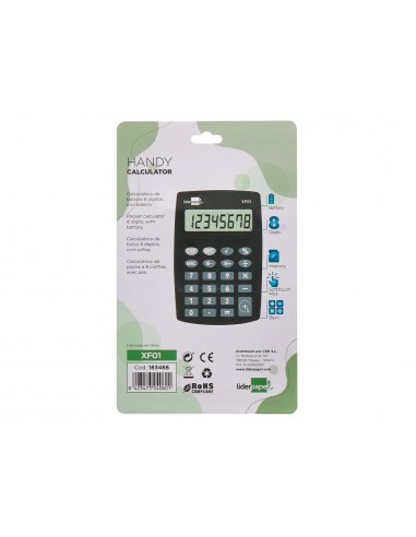 Calculadora liderpapel bolsillo xf01...