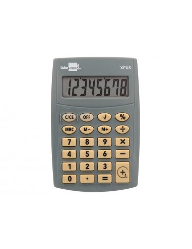 Calculadora liderpapel bolsillo xf03...