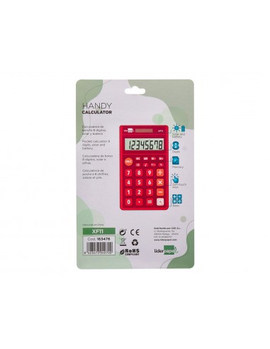 Calculadora liderpapel bolsillo xf11...